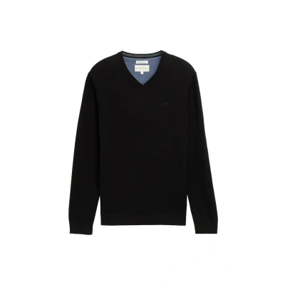 Afbeelding van TOM Tailor Basic CREW NECK Trui, Heren, Maat: XXL, Black