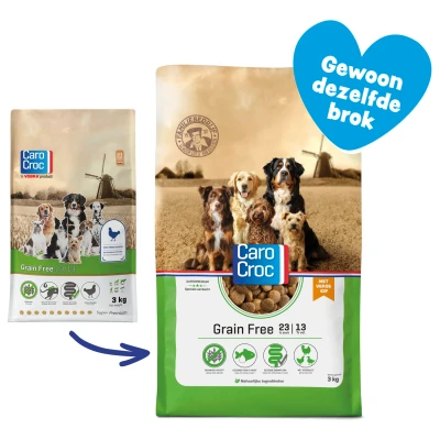 Afbeelding van Carocroc Grain Free 3 KG
