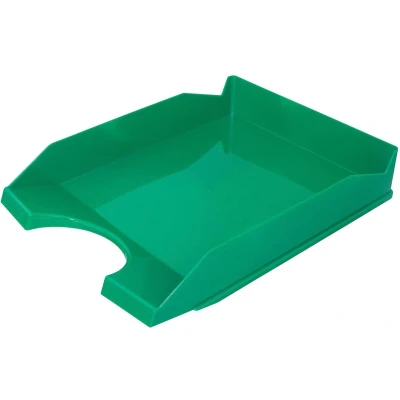 Afbeelding van OFFICE products brievenbakje, ft A4, PP, groen 10 stuks