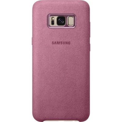 Afbeelding van Galaxy S8+ Alcantara Cover roze EF XG955APEGWW