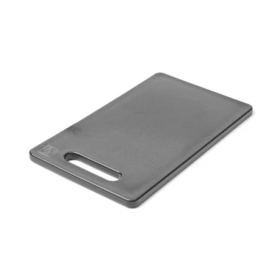 Afbeelding van Hendi Snijplank met handgreep zwart 300x200 mm HDPE beide zijden bruikbaar
