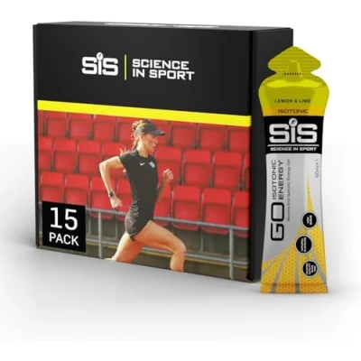 Afbeelding van Science in Sport SiS Go Isotonic Energygel Energie gel Isotone Sportgel Lemon &amp; Lime Smaak 15 x 60ml