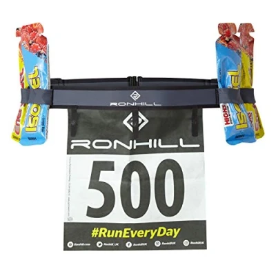 Afbeelding van Ronhill Race Number Belt Zwart