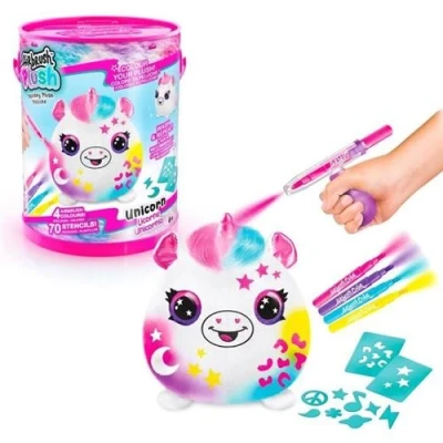 Image de Airbrush Plush Baril Peluche Squishy Assortiment
