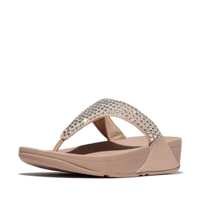 Afbeelding van FitFlop Lulu Maxi Crystal Toe Post Sandals Maat 40