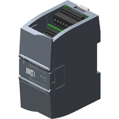 Afbeelding van Siemens SM 1231, AI 8x13 bit 6ES7231 4HF32 0XB0 Analoge PLC invoermodule 24 V