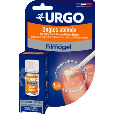 Afbeelding van Urgo Filmogel Beschadigde &amp; Schimmelnagels Beschermen en Regenereren Diepe werking om te versterken 3,3ml