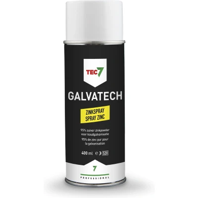 Afbeelding van Tec7 Galvatech Aerosol 400 ml zinkspray