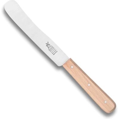 Afbeelding van Robert Herder Molenmes Ontbijtmes Rauhmacher Carbonstaal Lemmet 118 mm Heft Beukenhout