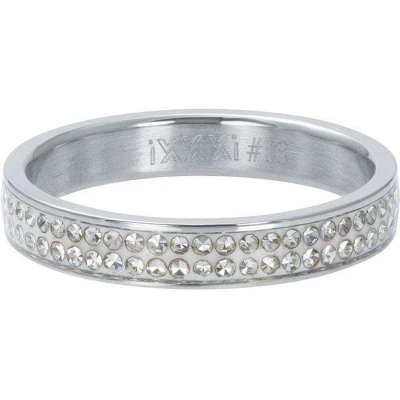 Afbeelding van Double zirconia iXXXi Vulring 4 mm 18 / Silver