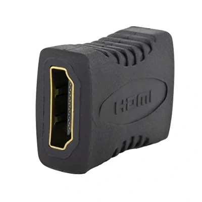 Afbeelding van SeKi HDMI vrouwelijk naar adapter vergulde aansluitingen zwart