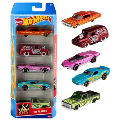 Image de Mattel Hot wheels coffret 5 voitures
