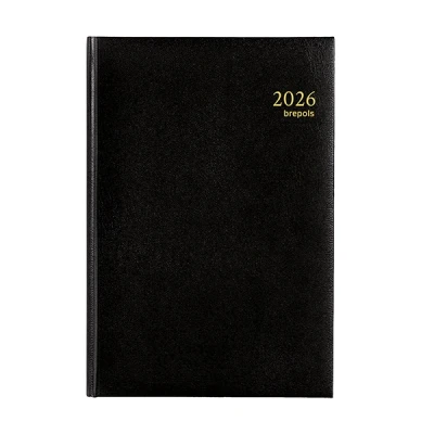 Image de Agenda journalier Minister noir 22x 16 cm Année 2026