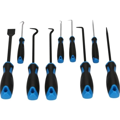 Afbeelding van Brilliant Tools BT542010 Set schraperhaken, 9 delig
