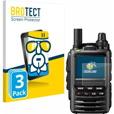Afbeelding van BROTECT Screenprotector voor Yaesu FT 3D / 5DE Folie Beschermfolie Beschermglas transparant (3 Stuks)