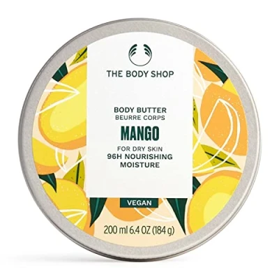 Afbeelding van The Body Shop mango Butter uniseks, lichaamsboter 200 ml, per stuk verpakt (1 x ml)