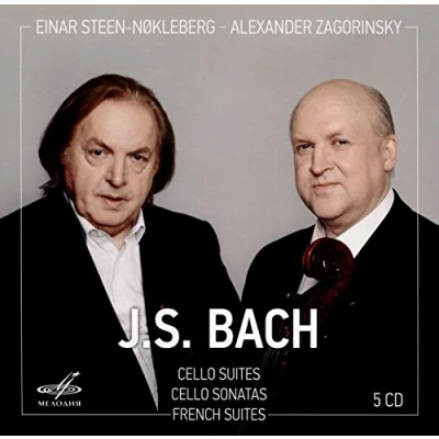 Afbeelding van Alexander Zagorinsky &amp; Einar Steen Nokleberg Cello Suites, Sonatas, French Suites (CD)
