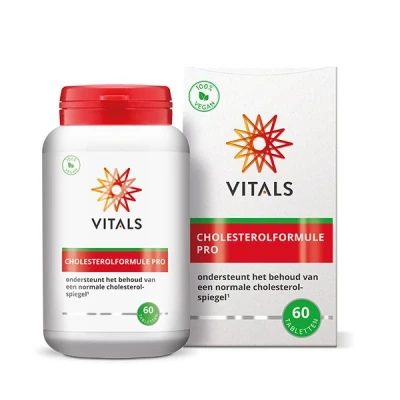 Afbeelding van Vitals Cholesterolformule Pro Tabletten 60TB