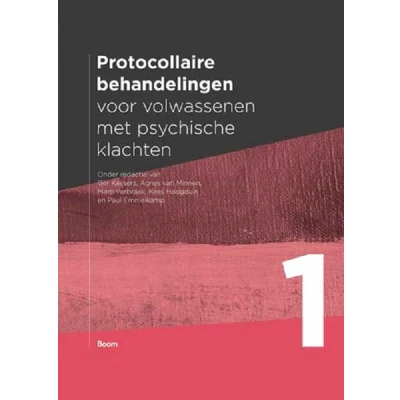 Afbeelding van Protocollaire behandelingen voor volwassenen met psychische klachten 1