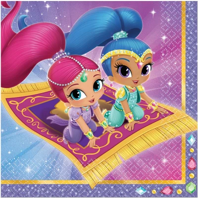 Afbeelding van Servet Shimmer &amp; Shine 20 stuks