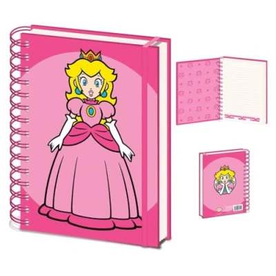 Afbeelding van Super Mario (Princess Peach) A5 Wiro Notitieboek