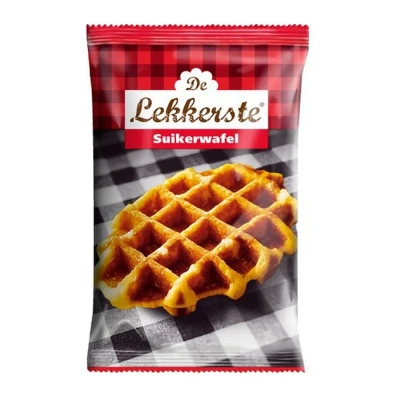 Afbeelding van De Lekkerste Suikerwafel 28 x 70 gram