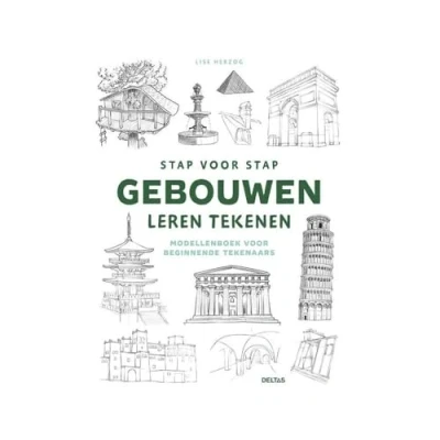 Afbeelding van stap voor gebouwen leren tekenen