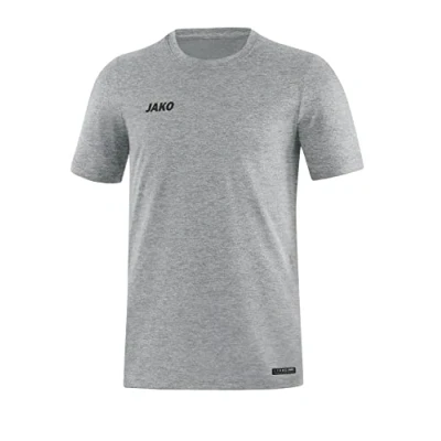 Afbeelding van JAKO T shirt Premium Basics Lichtgrijs gemeleerd