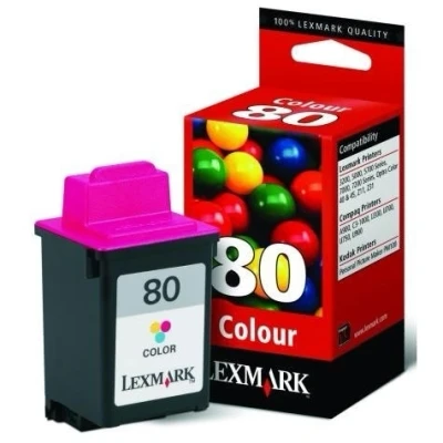Image de C3 1000 Lexmark N80 (12A1980) cartouche d&#039;encre (d&#039;origine) couleur