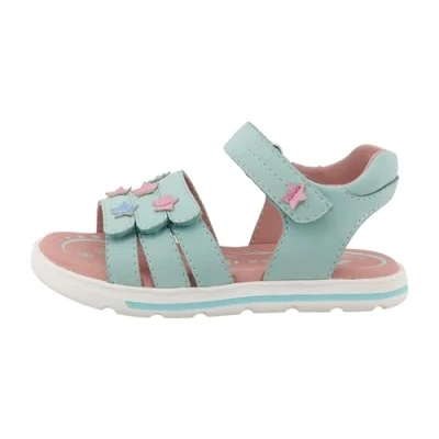 Afbeelding van Lurchi Carin Sandalen voor kinderen, Maat: 32, Mint/turquoise Hoogwaardig imitatieleer