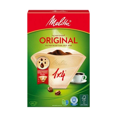Image de Melitta classic sacs filtrants 1x4 / 80 nature