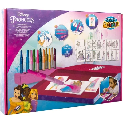 Afbeelding van Disney Prinses Blaaspennen Set Deluxe