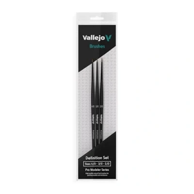 Afbeelding van Pro Modeler: Definition Set Natural Hair (Sizes 4/0 3/0 &amp; 2/0)