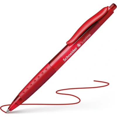 Afbeelding van 20x Balpen Schneider Suprimo rood