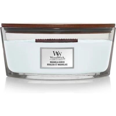 Afbeelding van WoodWick Geurkaars Ellipse Magnolia Birch 9 cm / 19