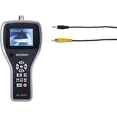 Afbeelding van VOLTCRAFT BS 1500T Endoscoop basisapparaat Videofunctie, Beeldfunctie, TV uitgang, SD kaartslot, Digitale zoom, LED verlichting,