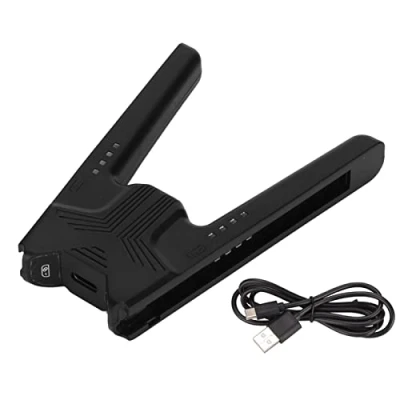 Afbeelding van Joycon Dual Socket Opladen Controller voor Schakelaar, Comfortabele Type C Plug Links Rechts Oplader Draagbare Houder Joy Con Handvat