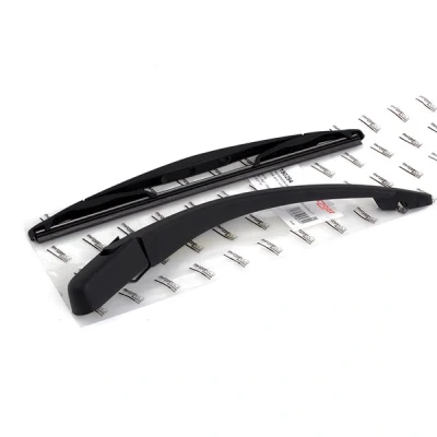 Afbeelding van Ruitenwisserarm, ruitenreiniging Metzger 2190283 Achter Met ingebouwde wisserblad, kap CITROËN: C1 I, TOYOTA: Aygo, PEUGEOT: 107 Hatchback