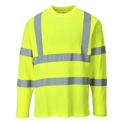 Afbeelding van Portwest Hi Vis T shirt met lange mouwen, kleur: geel, maat: L, S278YERL