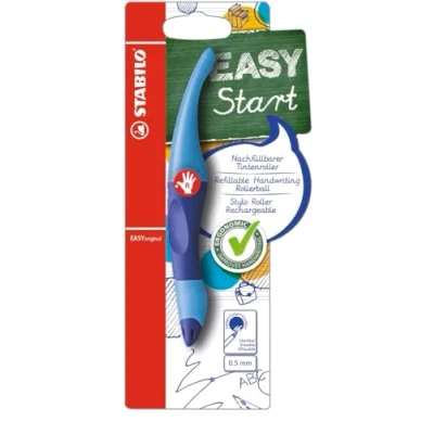 Afbeelding van STABILO EASYoriginal roller, voor rechtshandigen, blister van 1 stuk, blauw liquid ink roller
