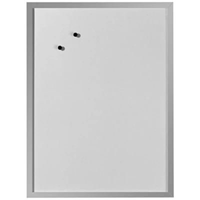 Afbeelding van Herlitz 10524627 Magneettafel, Whiteboard (b x h) 400 mm 600 Zilver
