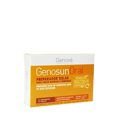 Afbeelding van Genové Genove Oral Genosun 30 Tablets