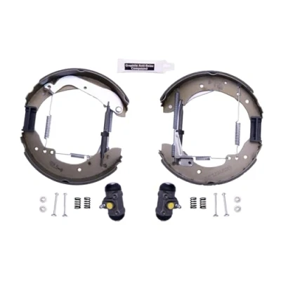 Afbeelding van HELLA Shoe Kit Pro 8DB 355 003 991 Remschijf, trommelrem Met wielremcilinder, stel element