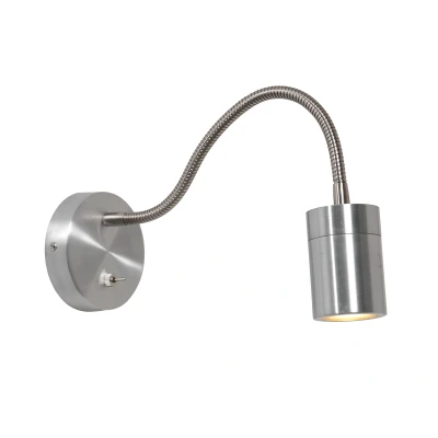 Afbeelding van Mexlite wandlamp Upround staal metaal 3390ST