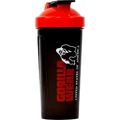 Afbeelding van Gorilla Wear Shaker Bidon, Heren, Maat: One Size, Red