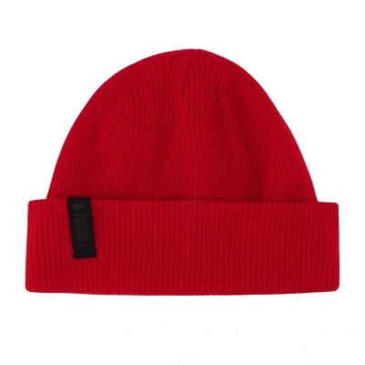 Afbeelding van Mons Royale Mc Fish beanie unisex Rood One Size