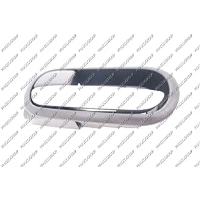 Afbeelding van PRASCO MZ3098608 Deurgrepen Binnen, Links achter, voor grijs, zilver