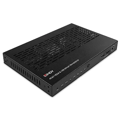 Afbeelding van Lindy 38365 audio/video extender AV zender Zwart