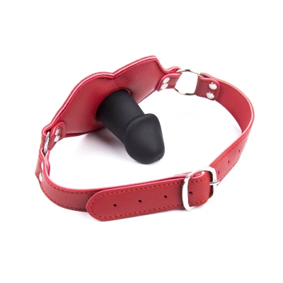 Afbeelding van Penis Gag Big Lips Rood