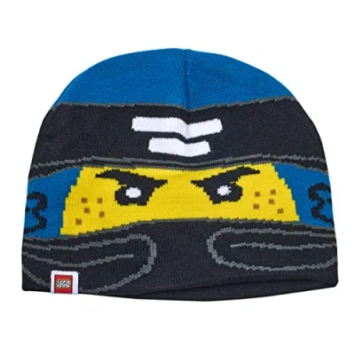 Afbeelding van LEGO Ninjago wintermuts voor jongens, Blauw